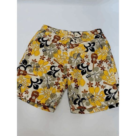 Cremieux Floral Board Short Swim Suit - Picture 1 of 5